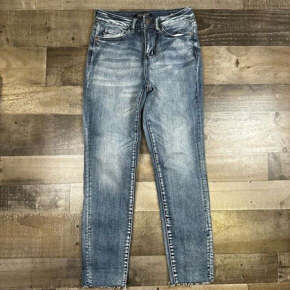 Judy Blue womens jeans size 3/26 Shelley high rise relaxed slim straight JB88191 - Picture 1 of 8